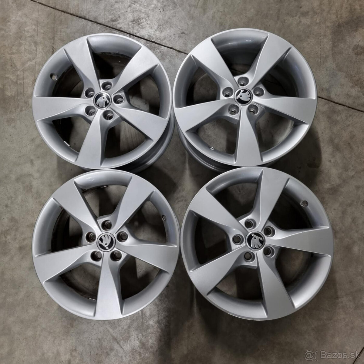 Originál Škoda disky 5x100 R16 ET46