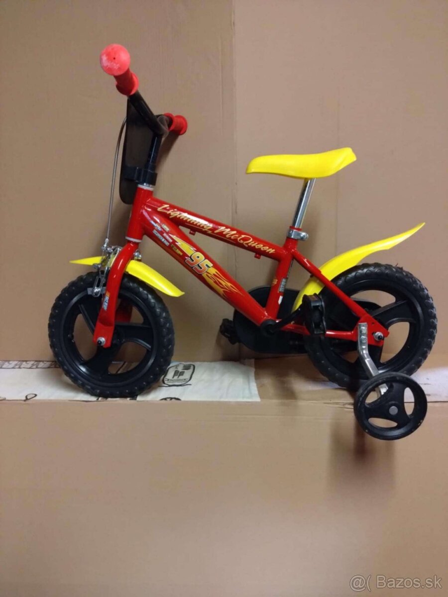 detsky bicykel Lightning Mcqueen 10'