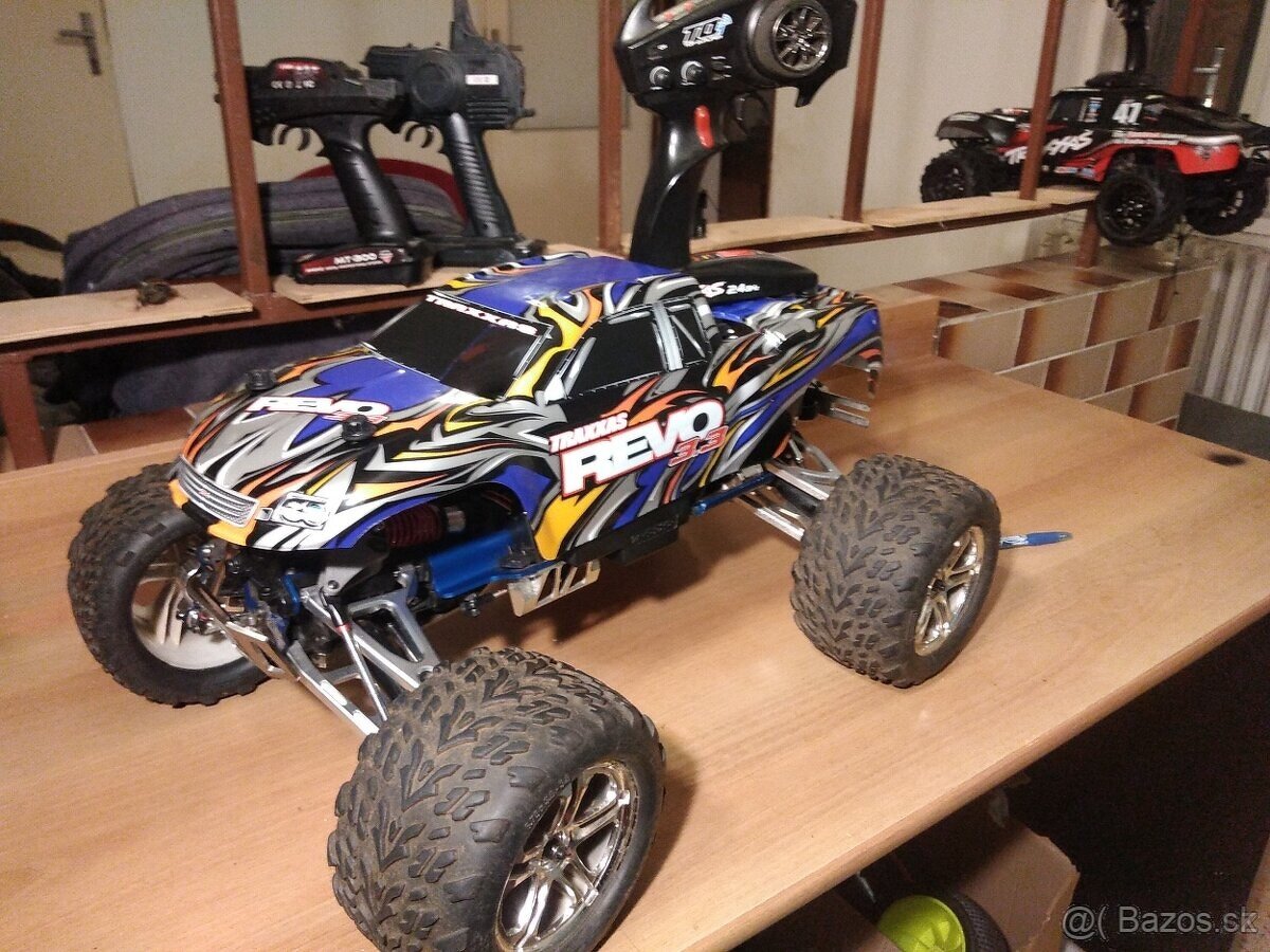 prodam traxxas revo 3.3 trx rtr tuning integy