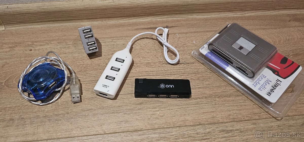 Usb hub čítačka pamäťových kariet Kingston