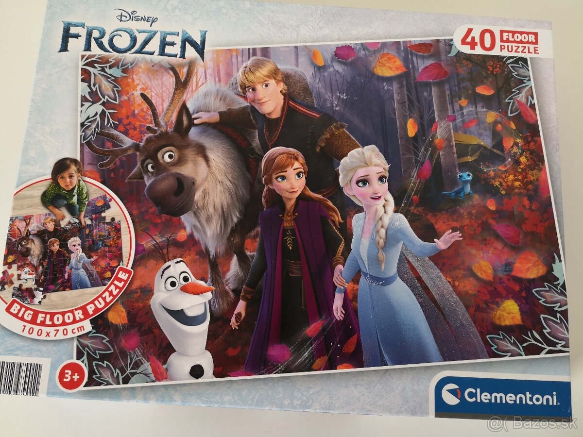 Predám puzzle FROZEN 40 ks