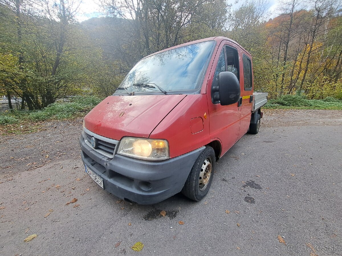 Fiat Ducato valník 7miest