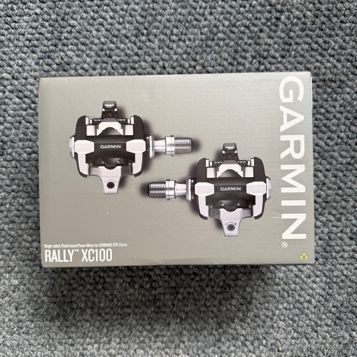 Garmin Rally xc100 - power meter pedals