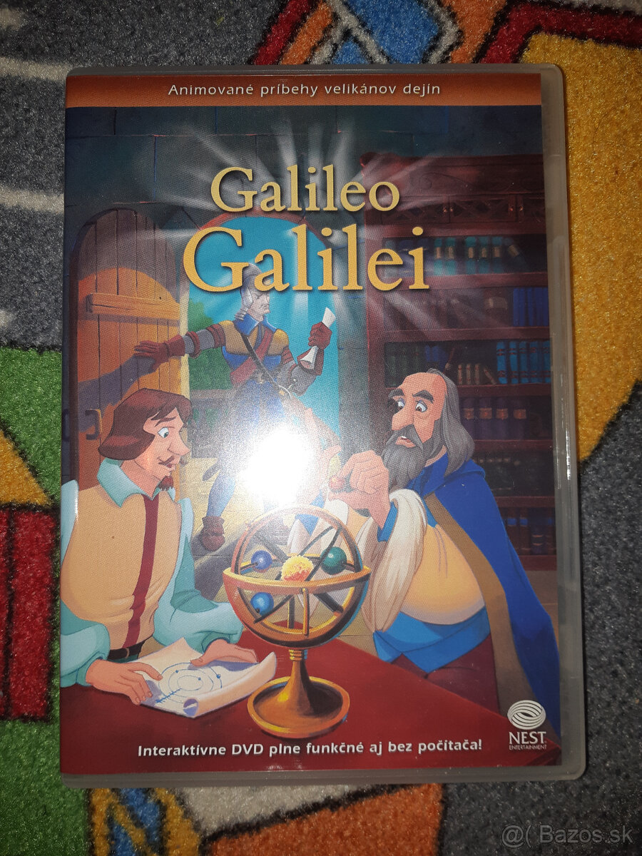 Detské DVD, príbeh Galilea Gelileiho