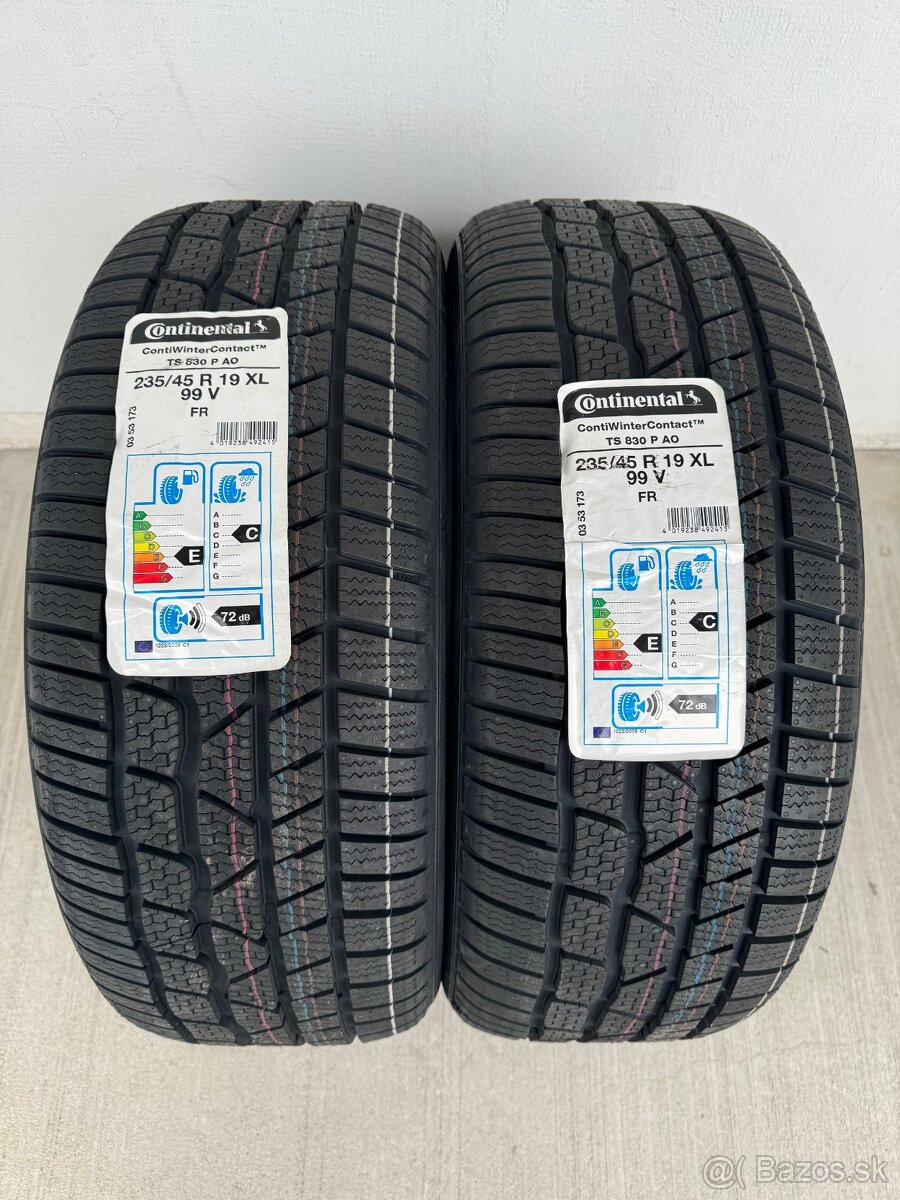 NOVÉ PNEU CONTINENTAL WIN.-CONTACT TS-830P ROZMER 235/45 R19