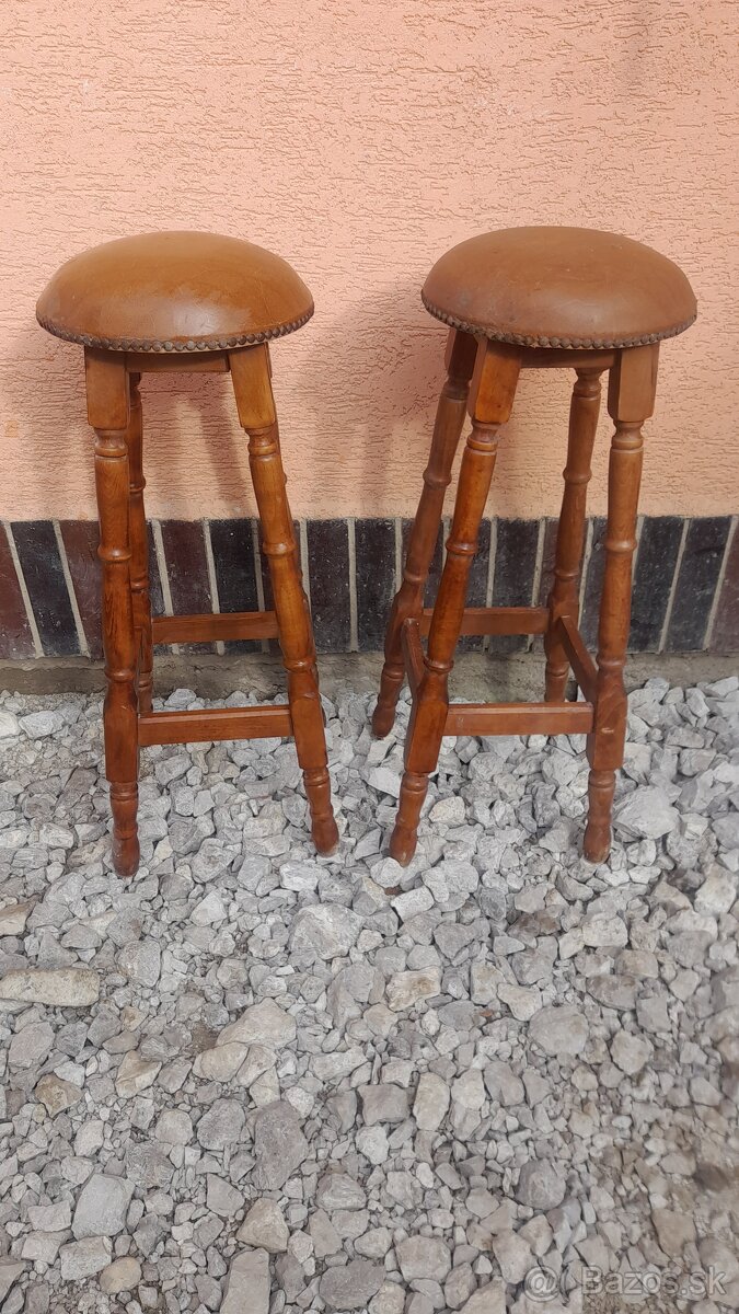 Retro barové stoličky 50eur