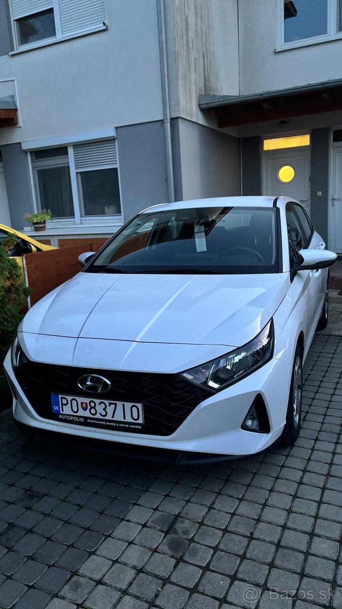 Hyundai i20 74kw 6st. manuál 2022 47000km