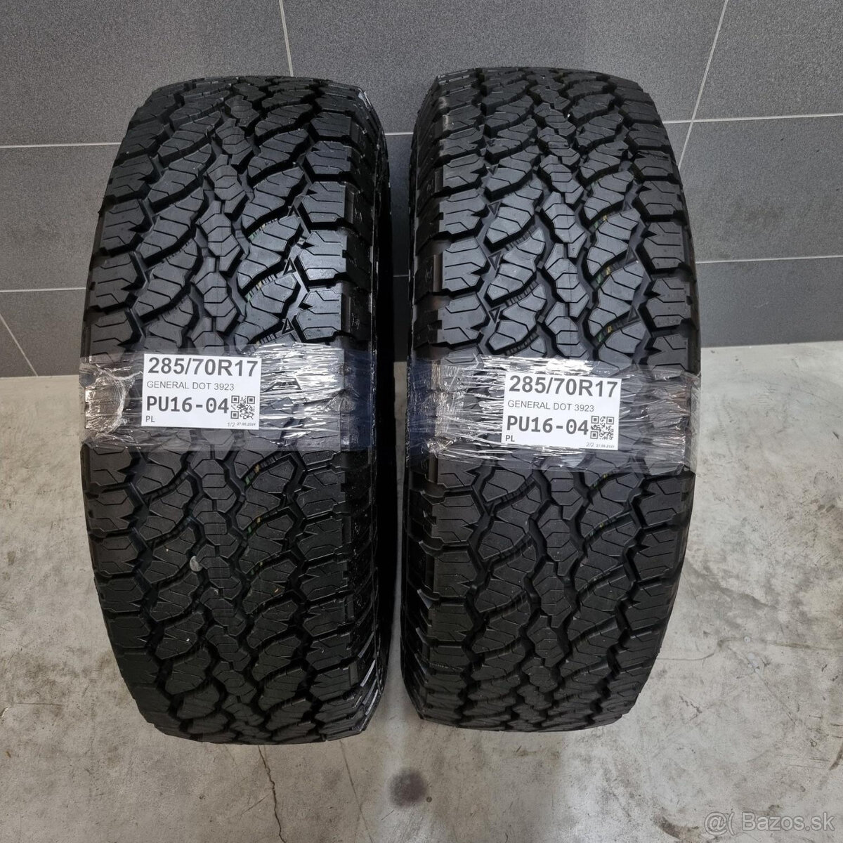 Zimné pneumatiky 285/70 R17 GENERAL DOT3923