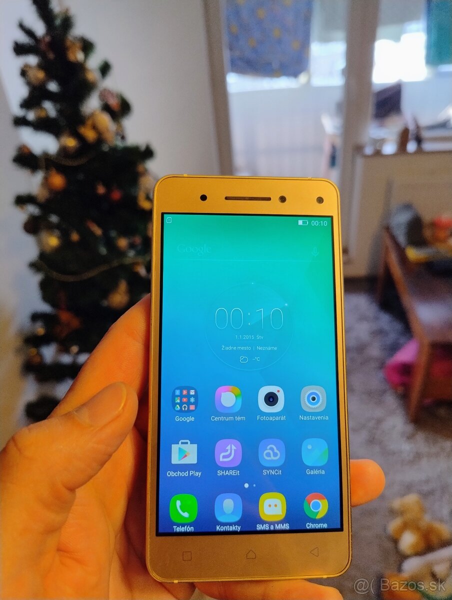 Lenovo Vibe S1 zlatý