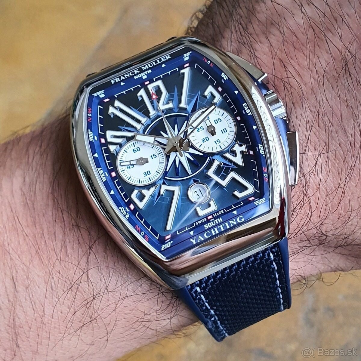 FRANCK MULLER, model VANGUARD YACHTING CHRONOGRAPH