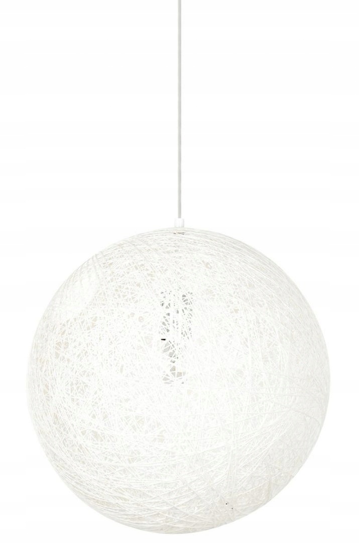 Závesná lampa LUNA 80 cm biela