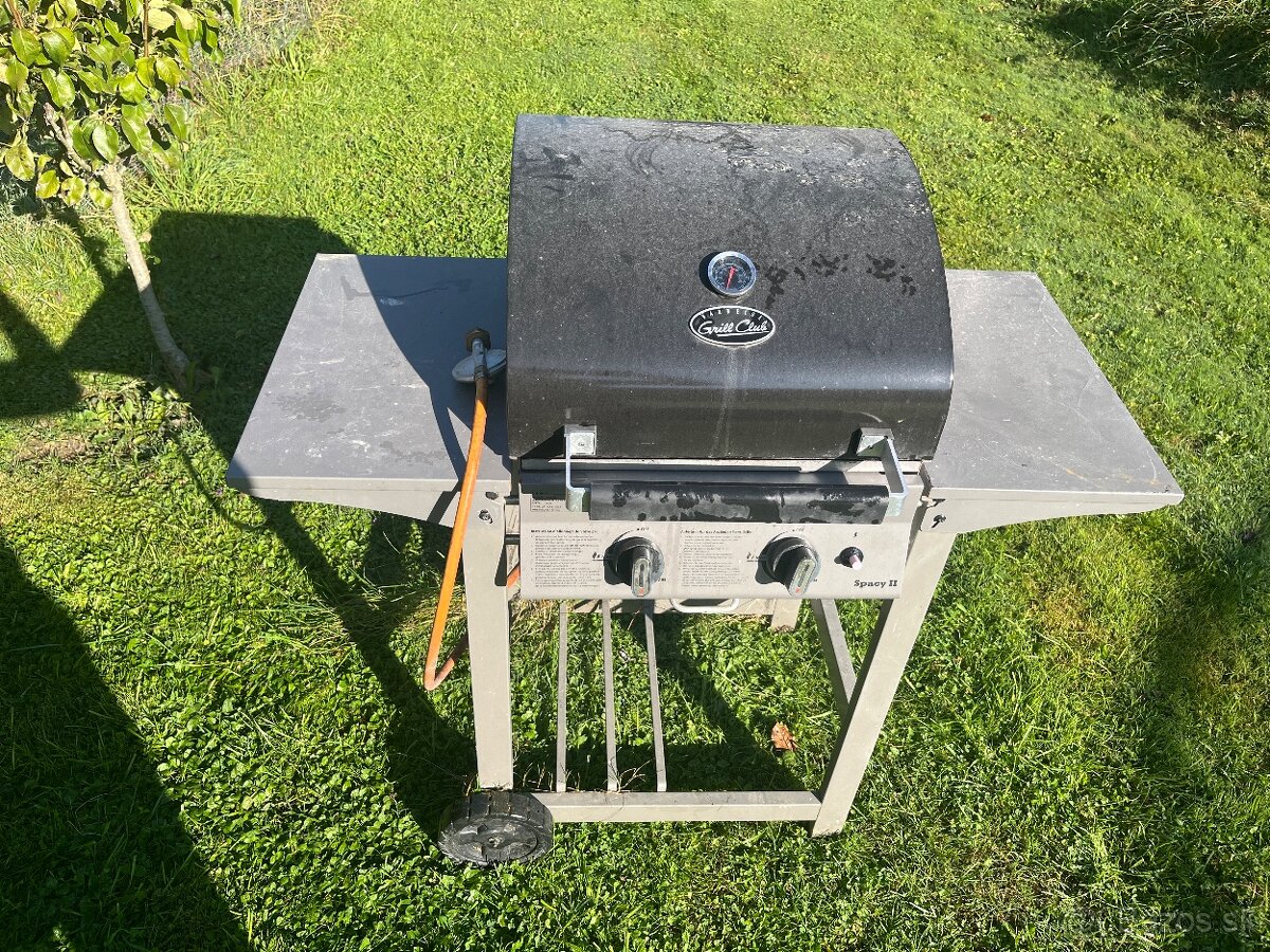 Plynovy gril Barbecue Grill Club