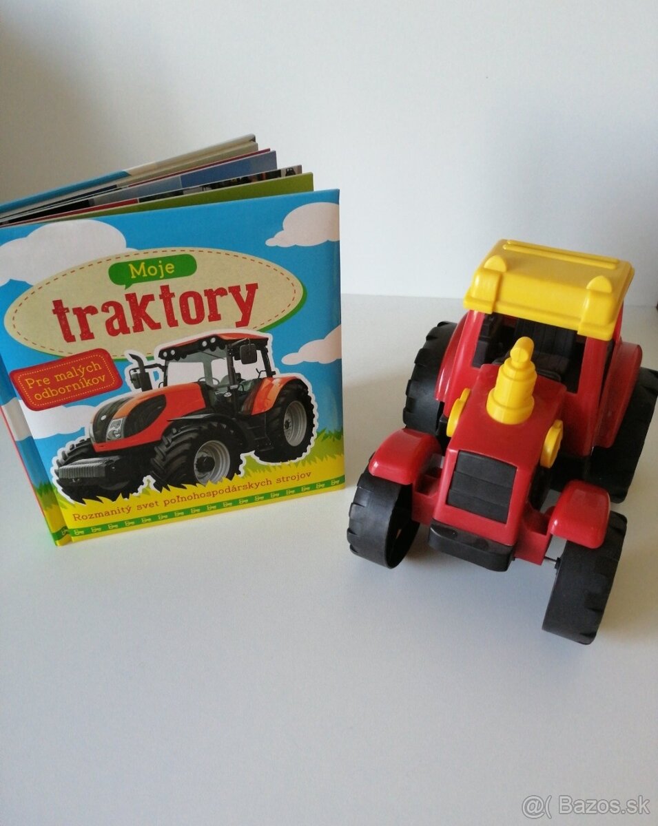 Moje traktory kniha +zvukový traktor