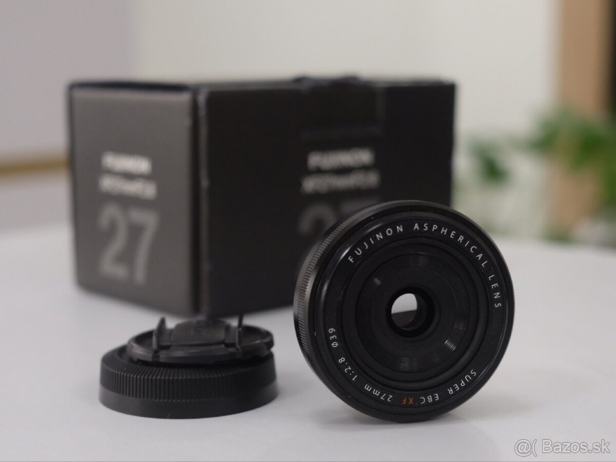 Fujifilm XF 27mm F2.8 R WR pancake - Objektív