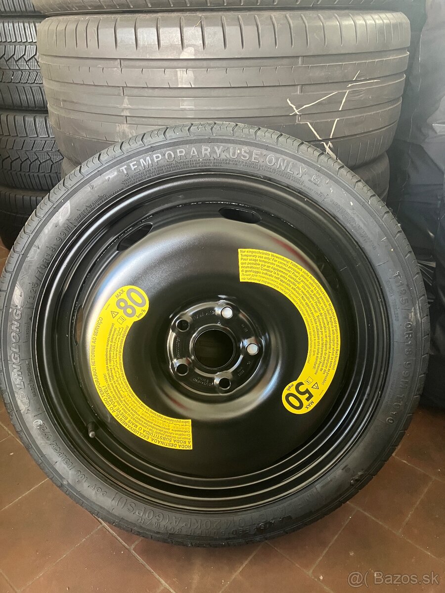 Dojazdova rezerva 5x112/R18 125/70/R18