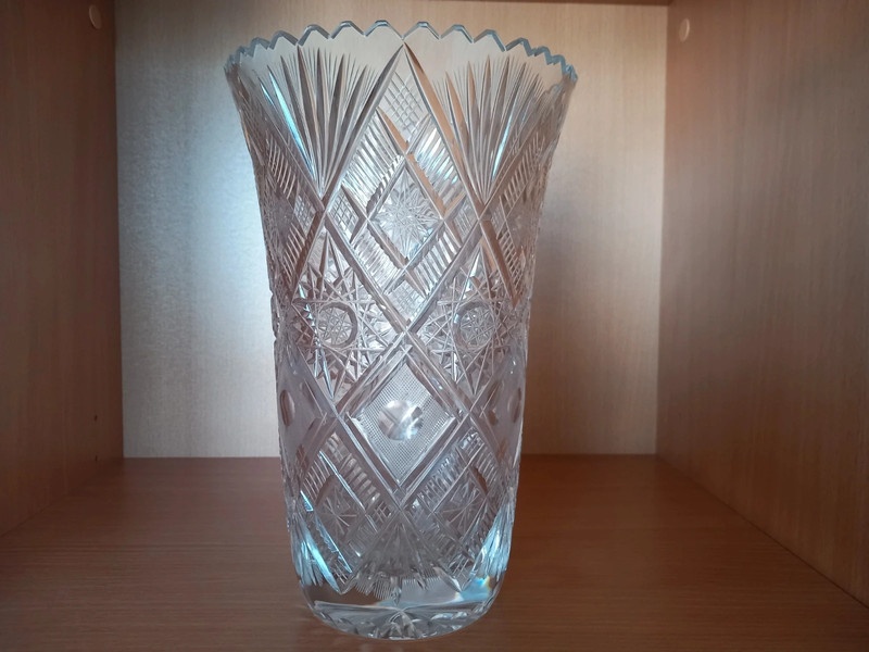 Staršia objemná váza od Bohemia Crystal Cz - 25x15 cm