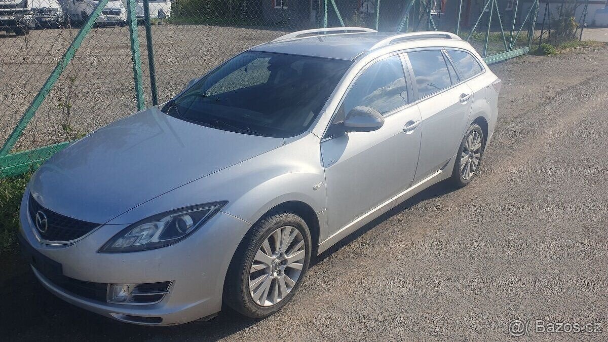 Mazda 6,2.0d,103kw,2008,combi,alu,klimatizace