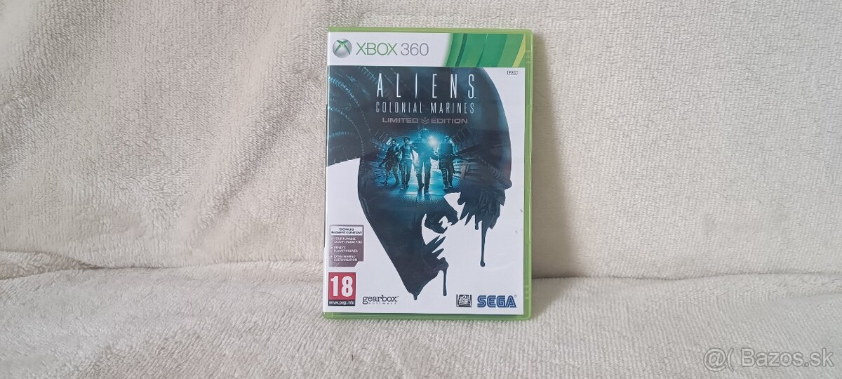 Aliens colonial marines pre xbox360