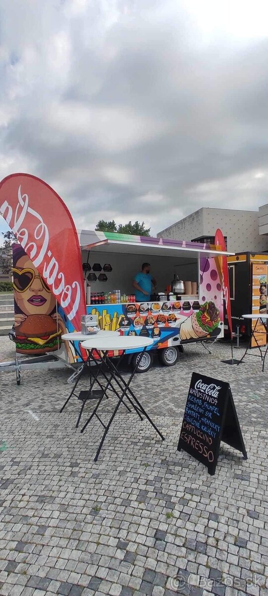 Foodtruck, pojazdný bufet, bufet, gastroprives