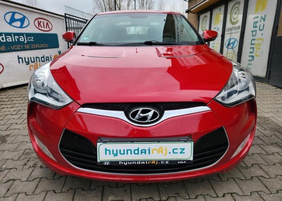 Hyundai Veloster 1.6-103kW-SENZORY-KLIMATIZACE