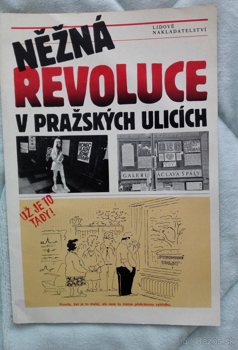 Něžná revoluce v pražských ulicích