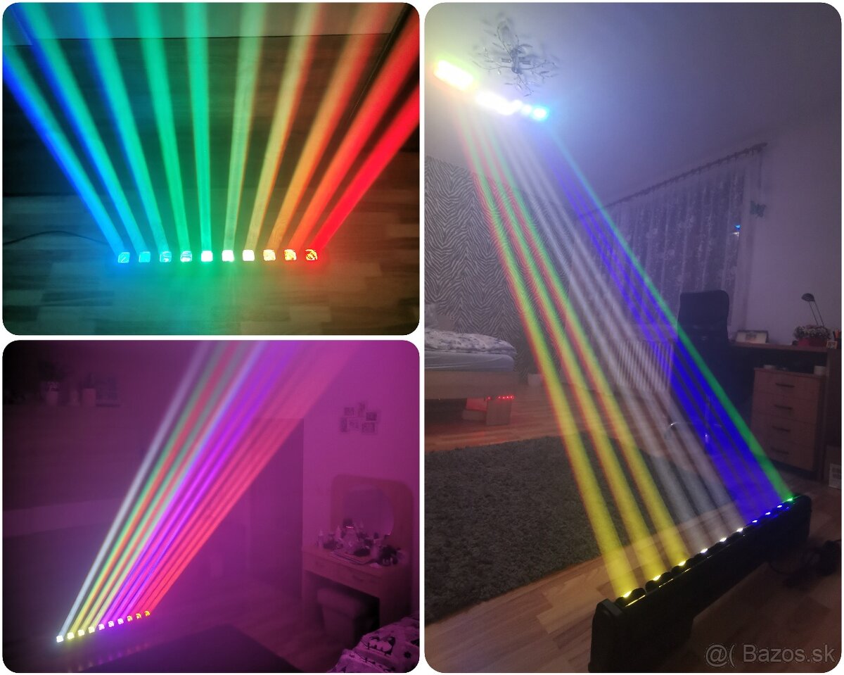 Rotačný led BAR beam 250W