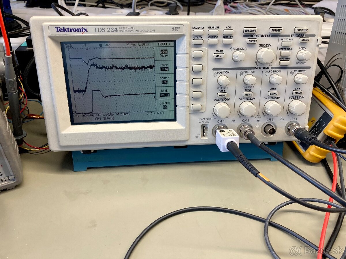 Osciloskop Tektronix TDS224, 4-kanaly, 100MHz, GPIB