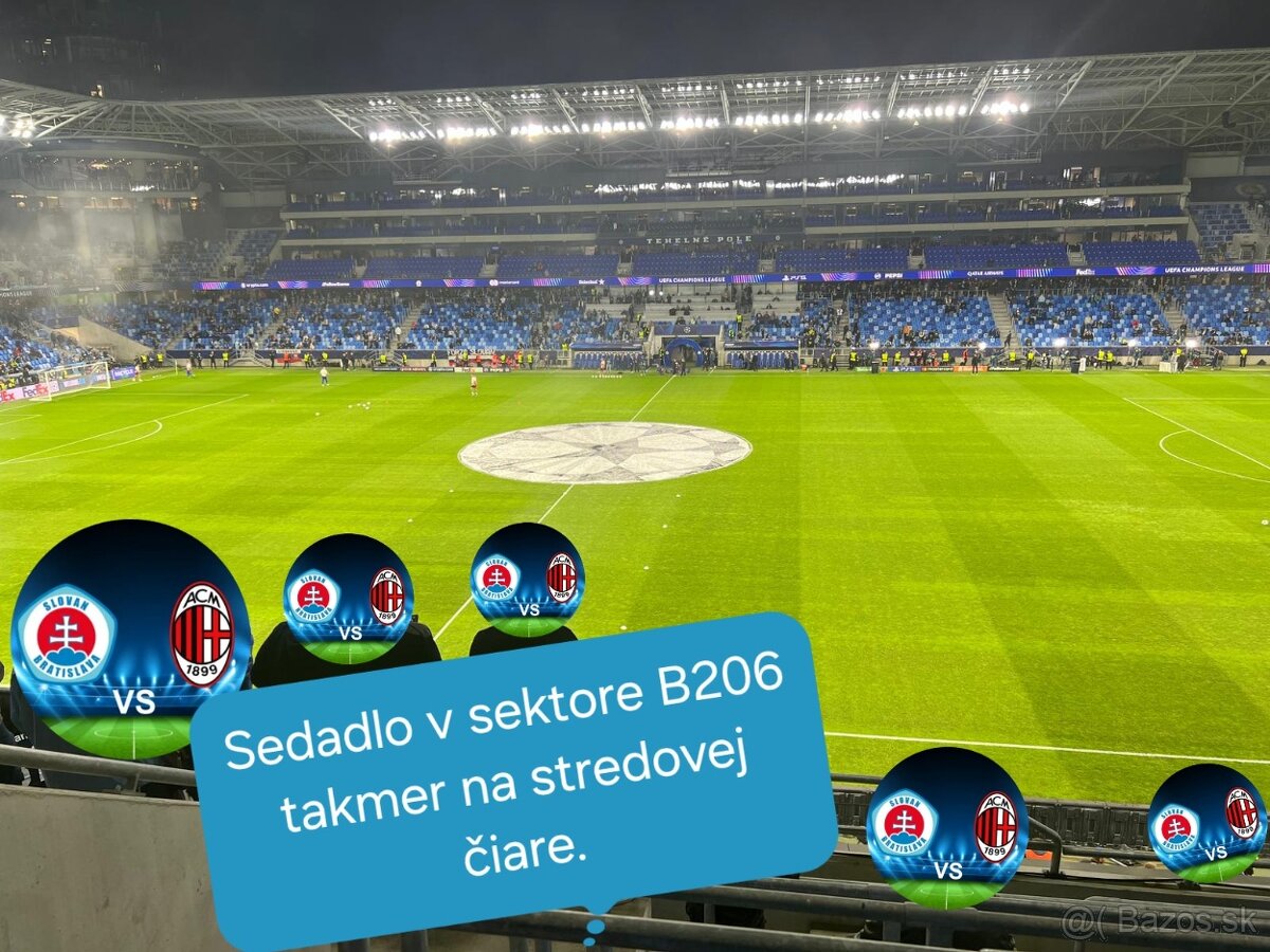 ŠK SLOVAN Bratislava vs AC Milano (B206)