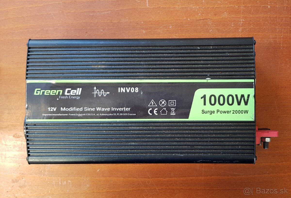 Menič greencell inv08 1000W