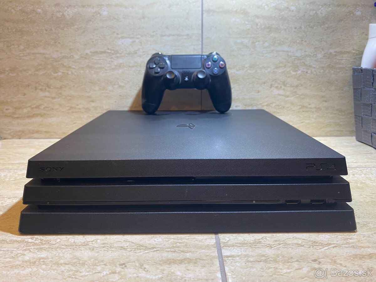 PS4 pro 1TB ❗️+ možnosť dokúpiť ďalšie ovládače