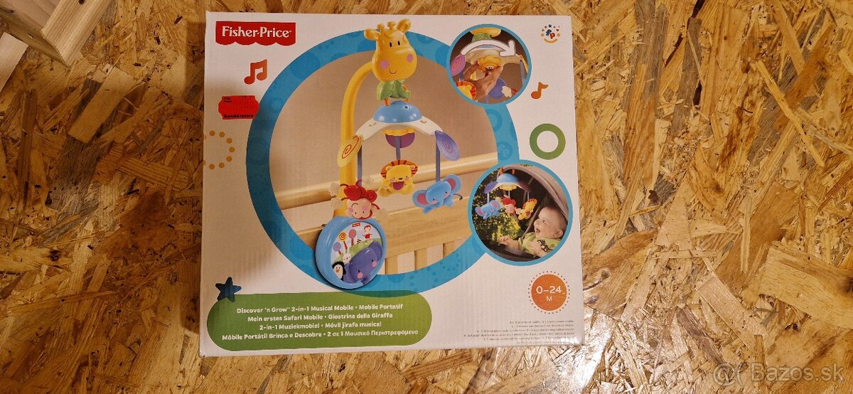 Kolotoč nad postieľku fisher price