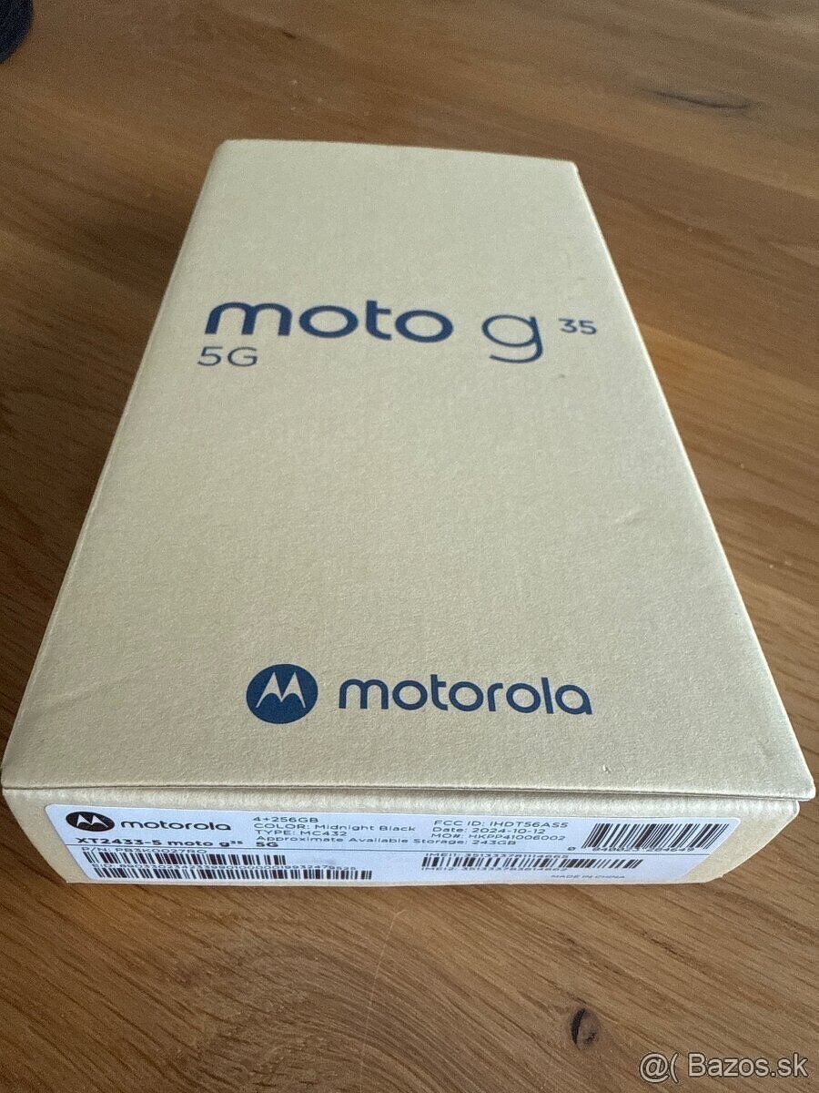 Predám nový motorola G35 5G