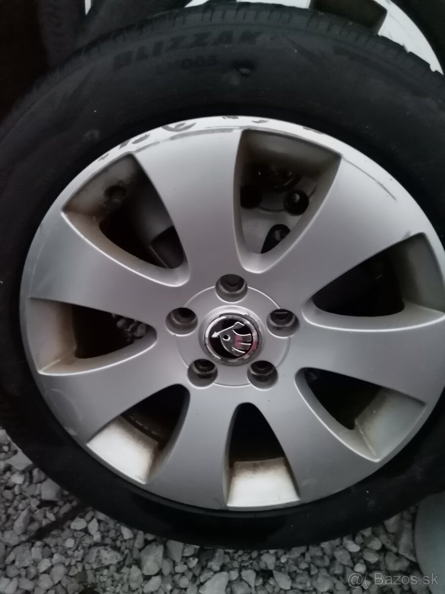 16" ELEKTRONY 5x112, ORIGINAL ŠKODA