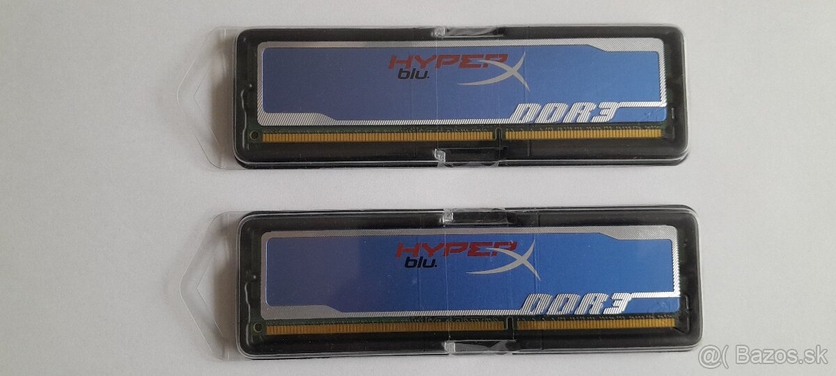 RAM KINGSTON HYPER-X – DDR3 2GB + 2GB – 1600 MHz