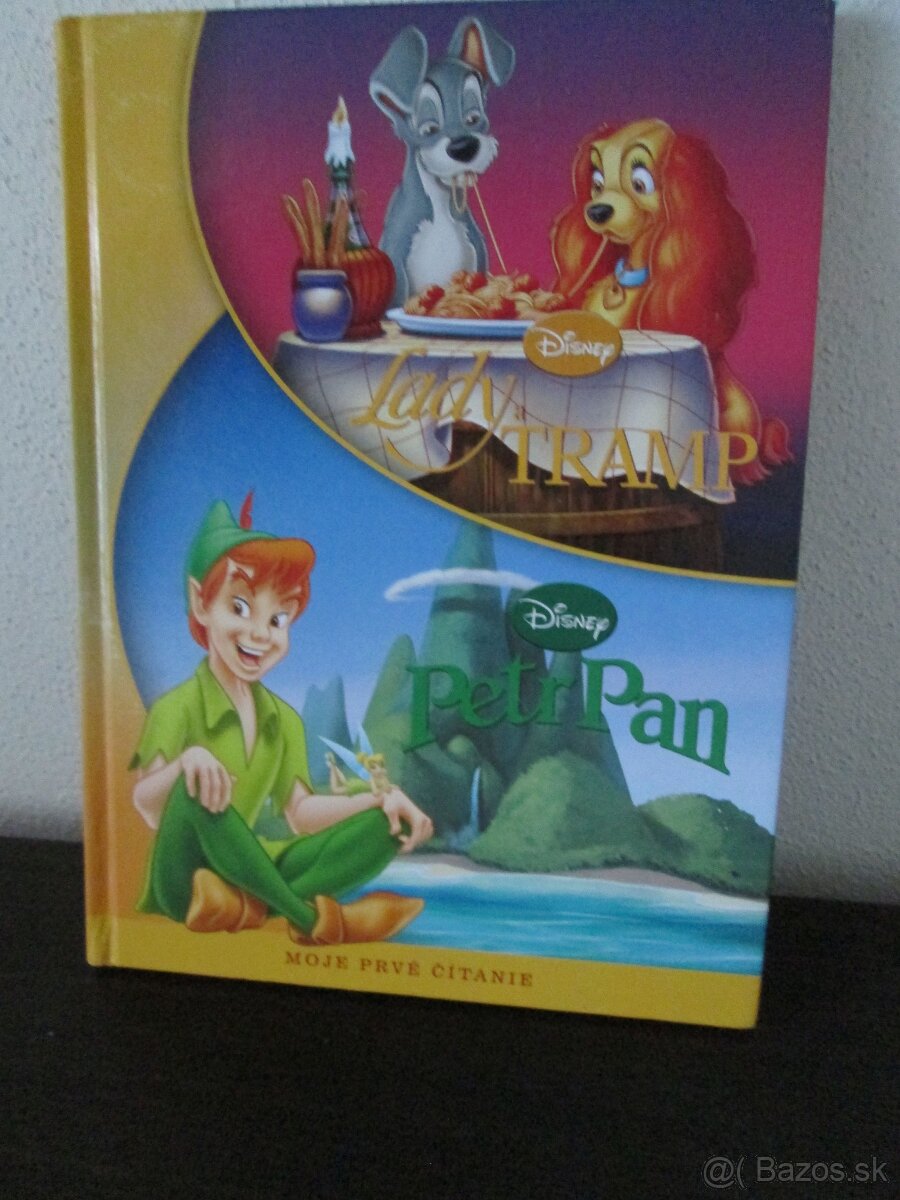 Disney: Lady a Tramp + Peter Pan