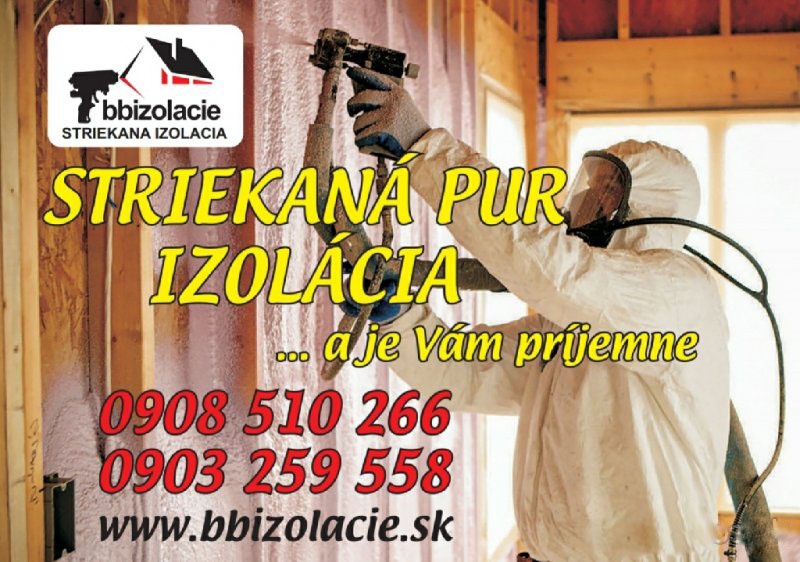 Striekana pur izolacia AKCIA 12€/20cm