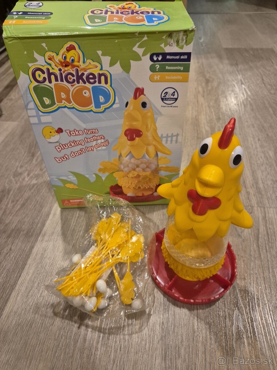 Spoločenská hra Chicken drop