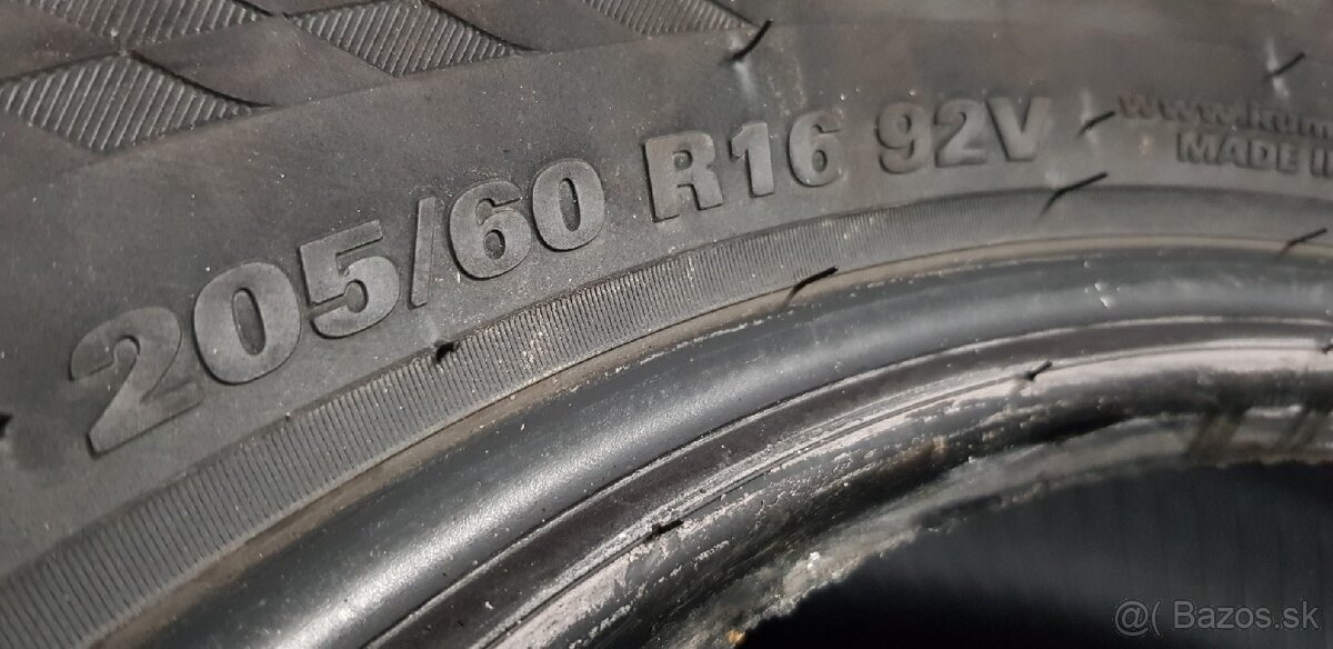 Pneumatiky 205/60 R16