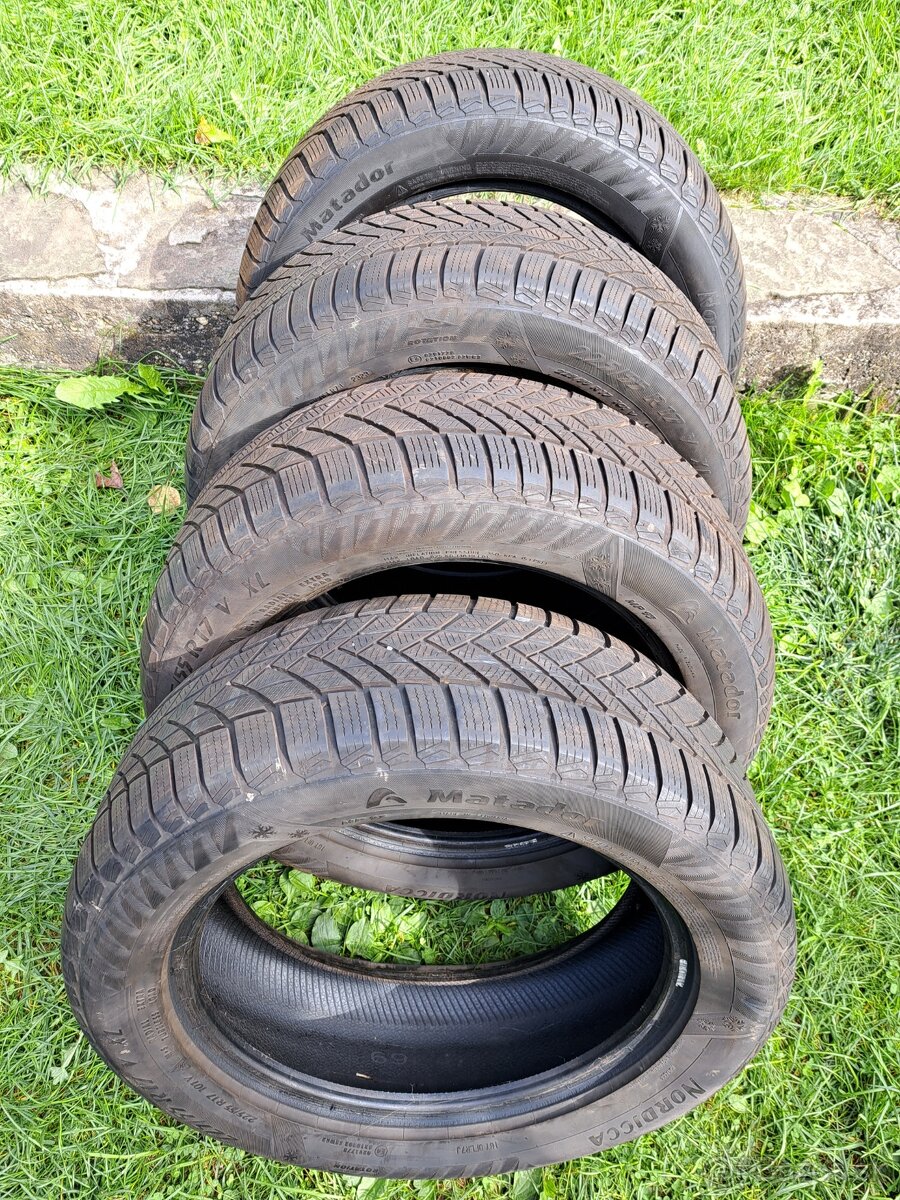 Zimne pneu 225/55 r17 Matador