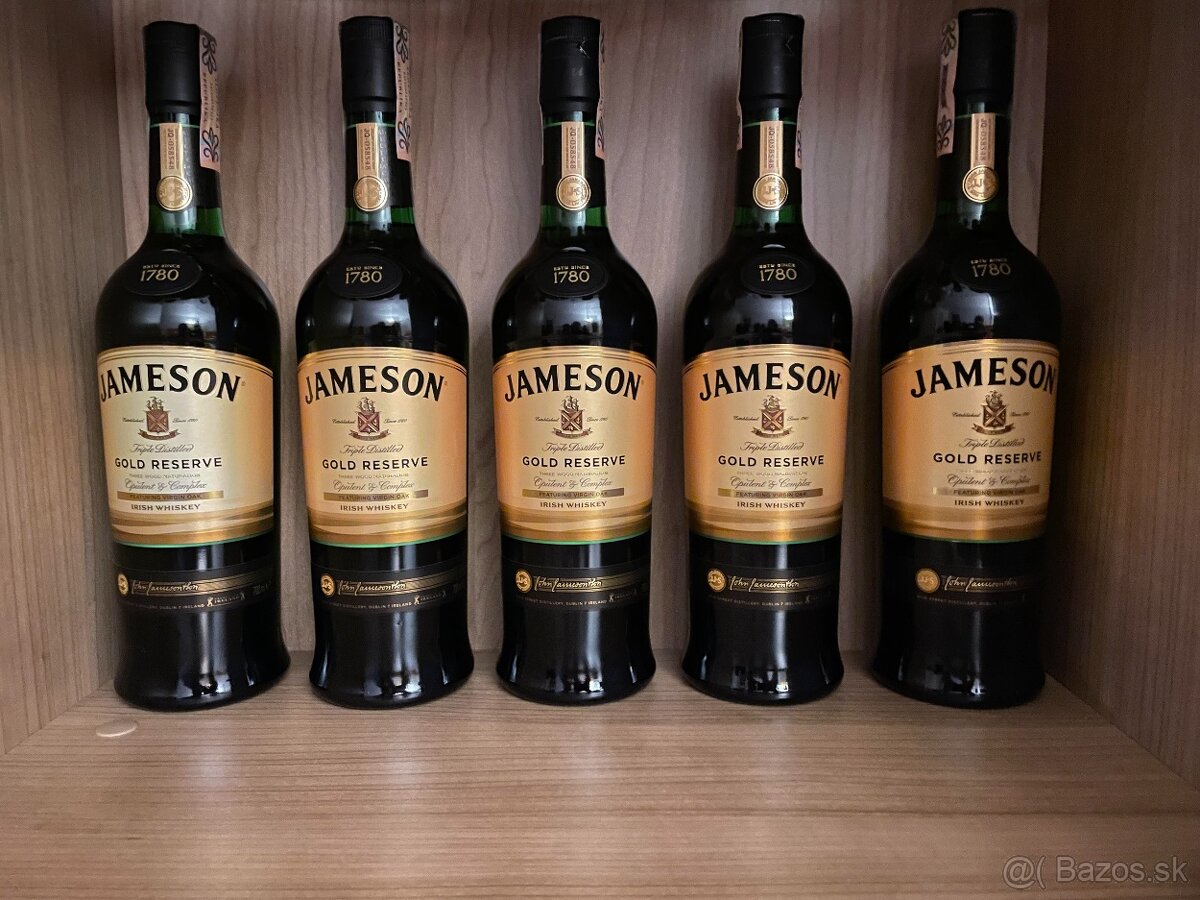 Jameson Gold Reserve-mimoriadne vzácna