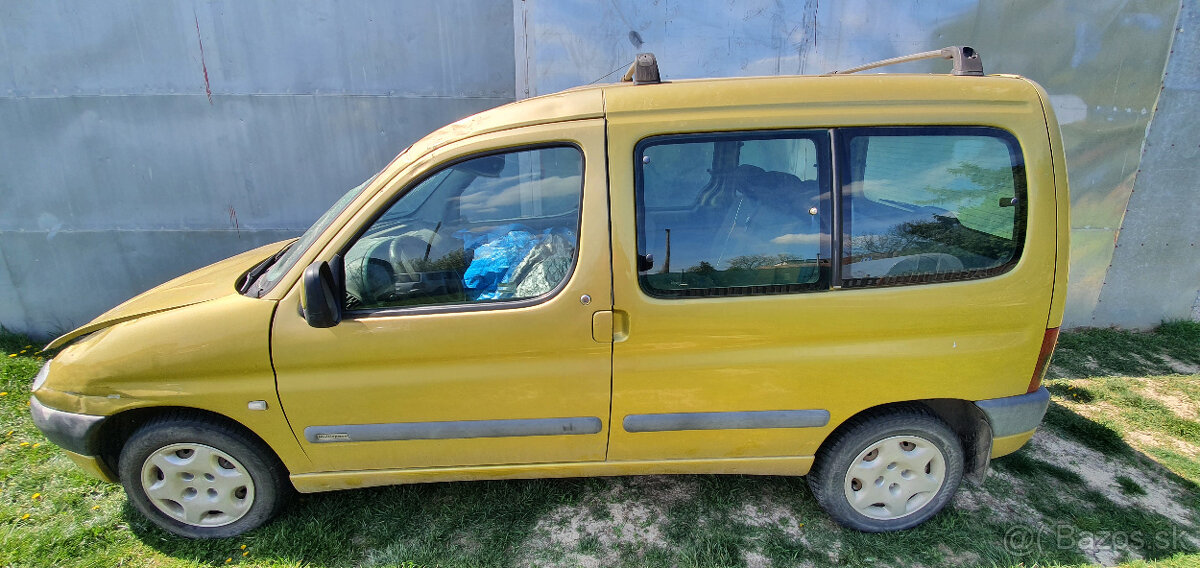 Rozpredám Citroen Berlingo 1,9d 50 aj 51kw a 1,4i 55kw rv.98