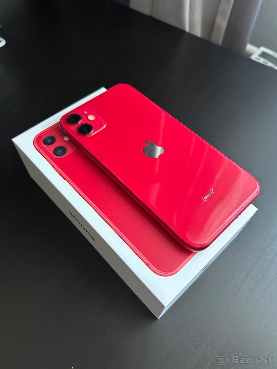 iPhone 11, Červený 64GB