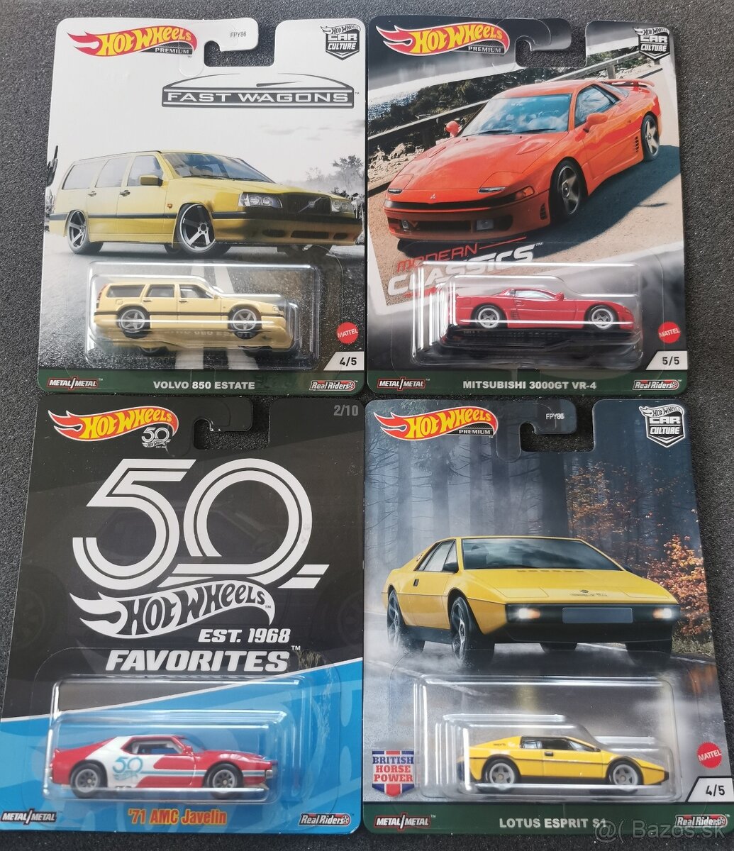 HOT WHEELS PREMIUM BLISTRE