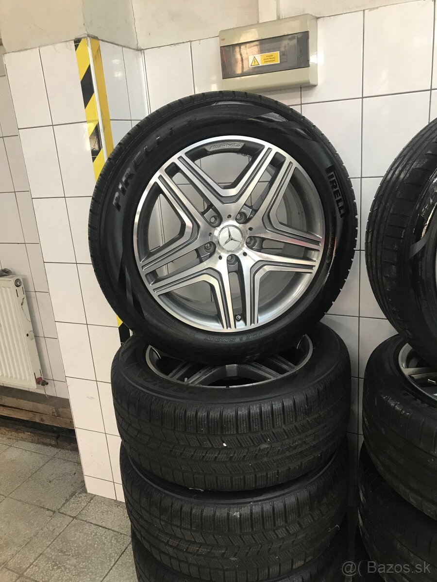 Uplne nove alu disky 9x20Mer-G s pneu 275/40r20 Pirelli