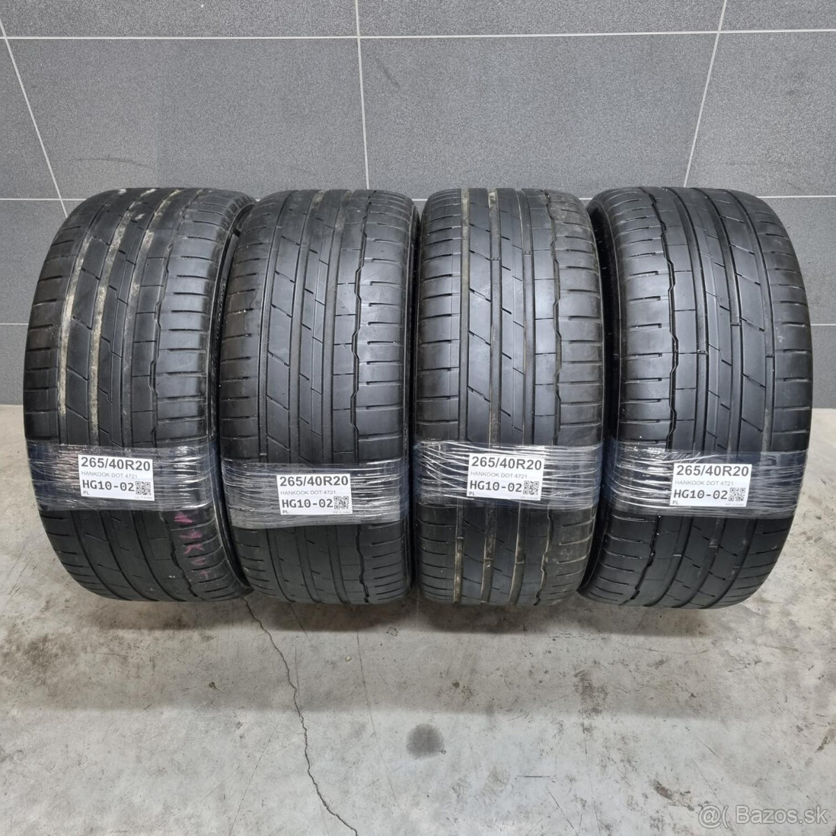 Letné pneumatiky 265/40 R20 HANKOOK DOT4721