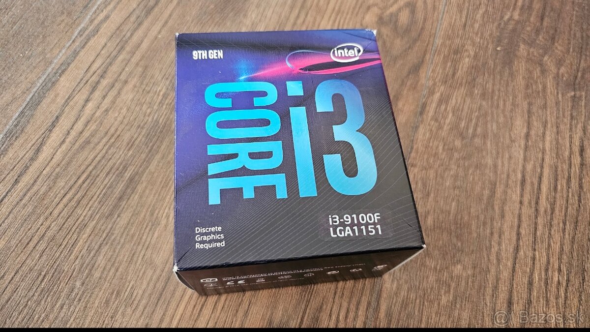 Intel Core i3 - 9100F