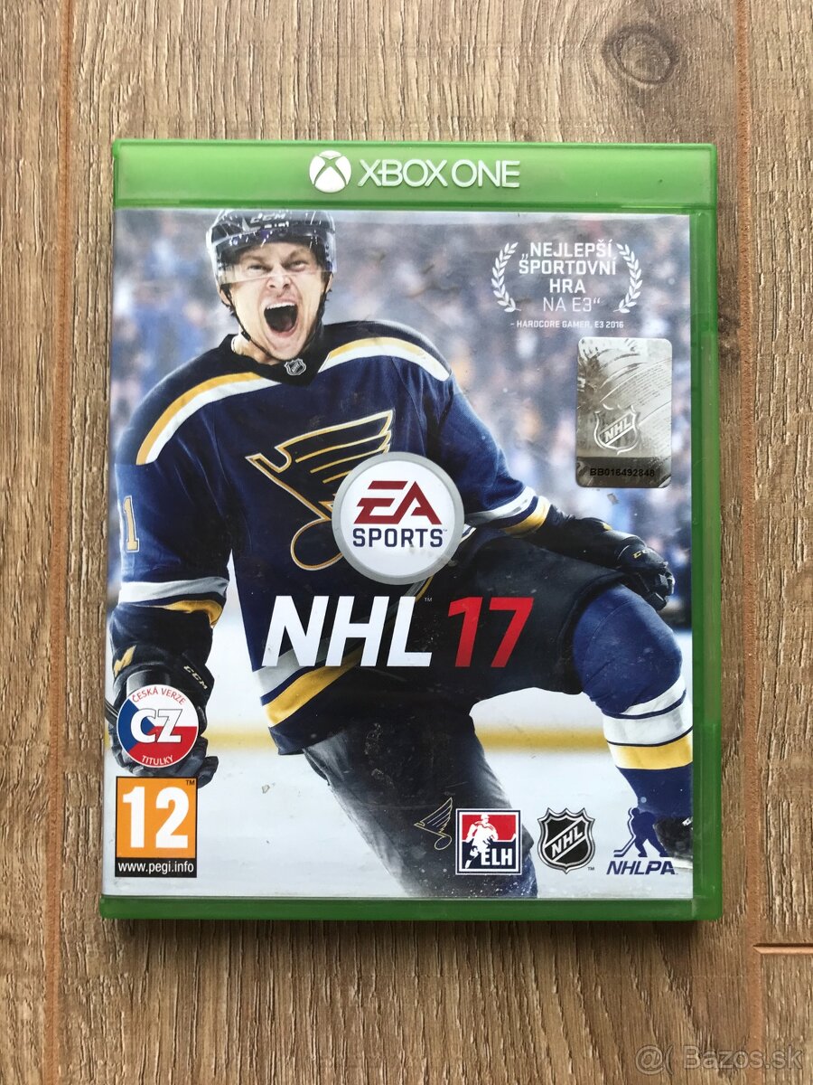 X NHL 17 na Xbox ONE a Xbox Series X