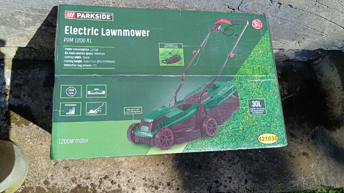 Kosačka Electric Lawnmower

PRM 1200 A1