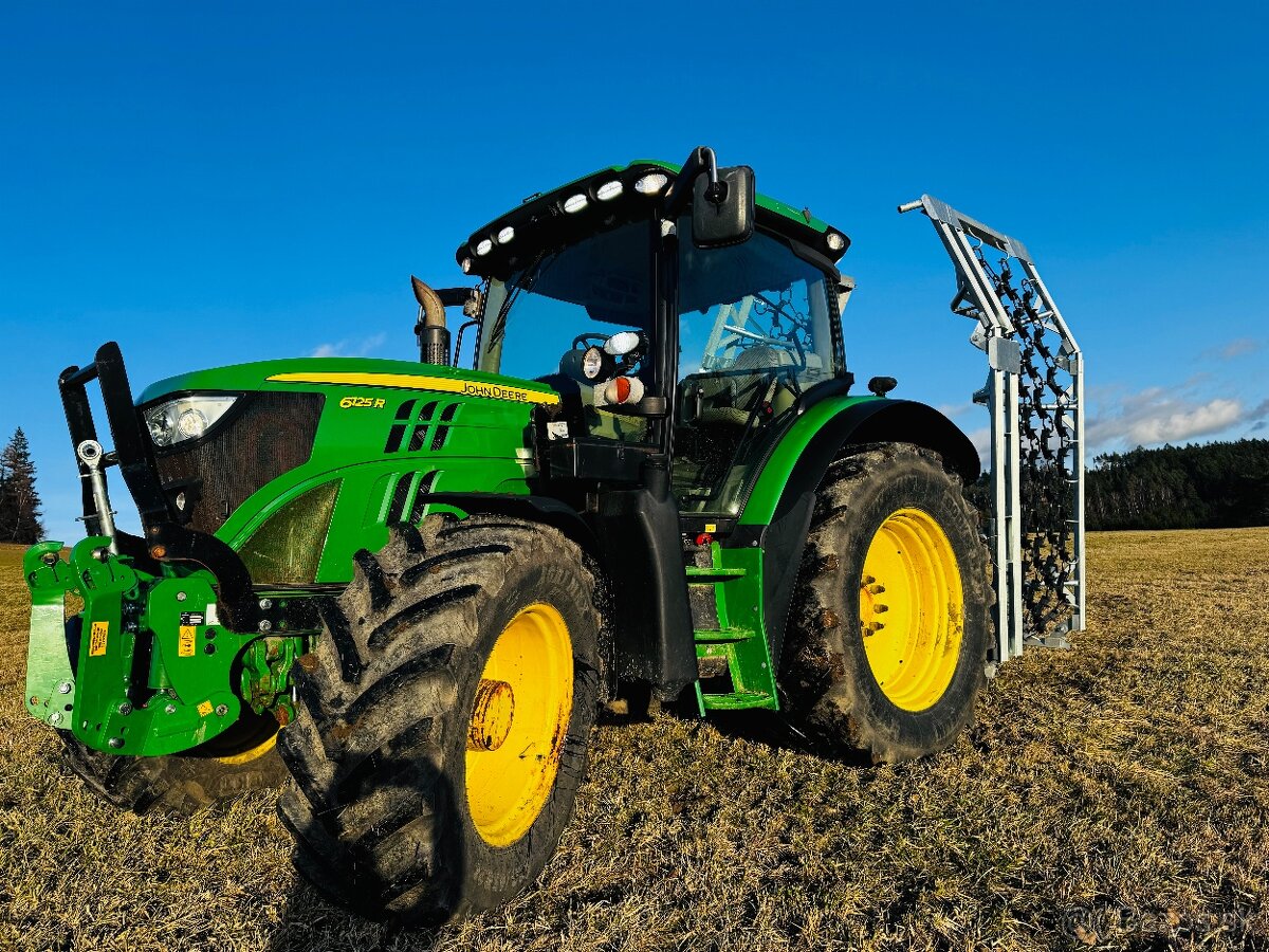 JOHN DEERE 6125 R, FULL výbava