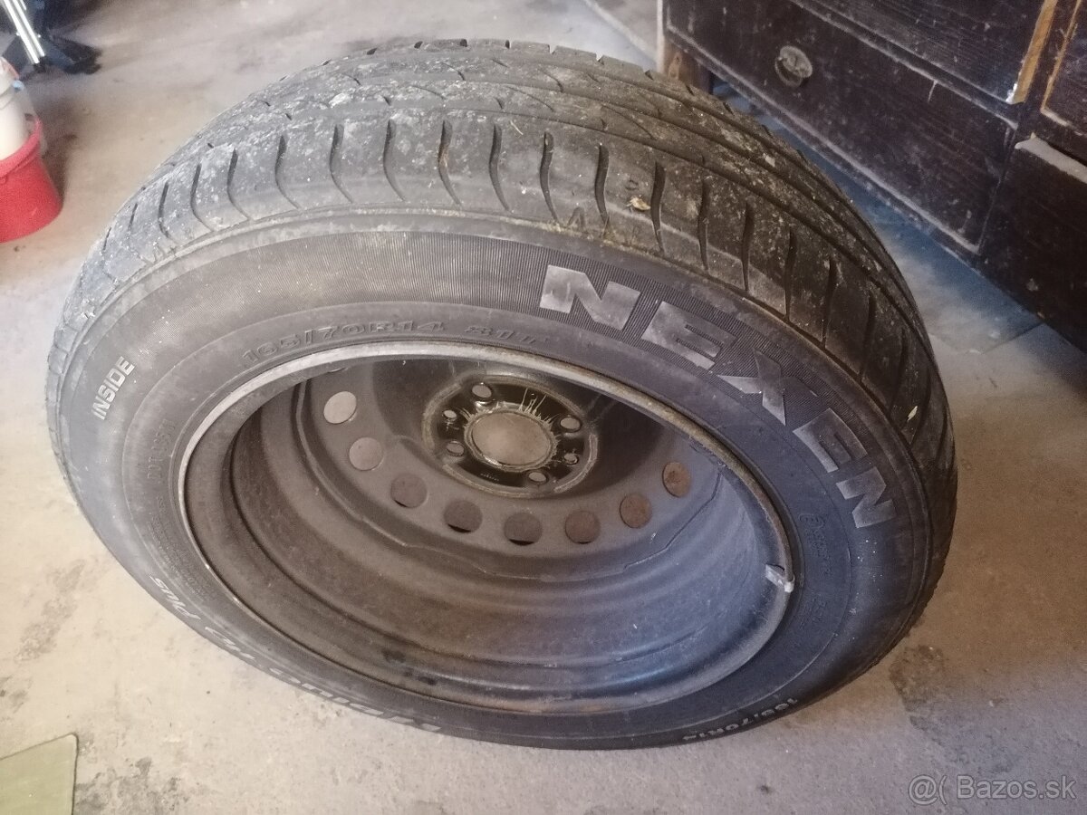 Letné pneumatiky(kolesá)167/70 R14